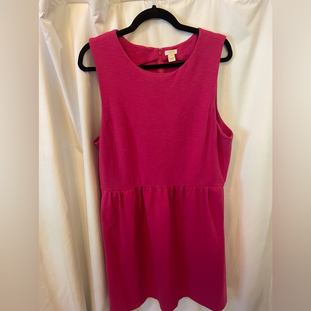 JCrew zipper back dress